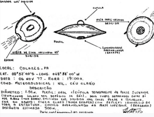 UFO sketch